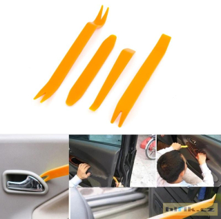 Demontážní nástroje na palubní desku a čalounění - 4ks